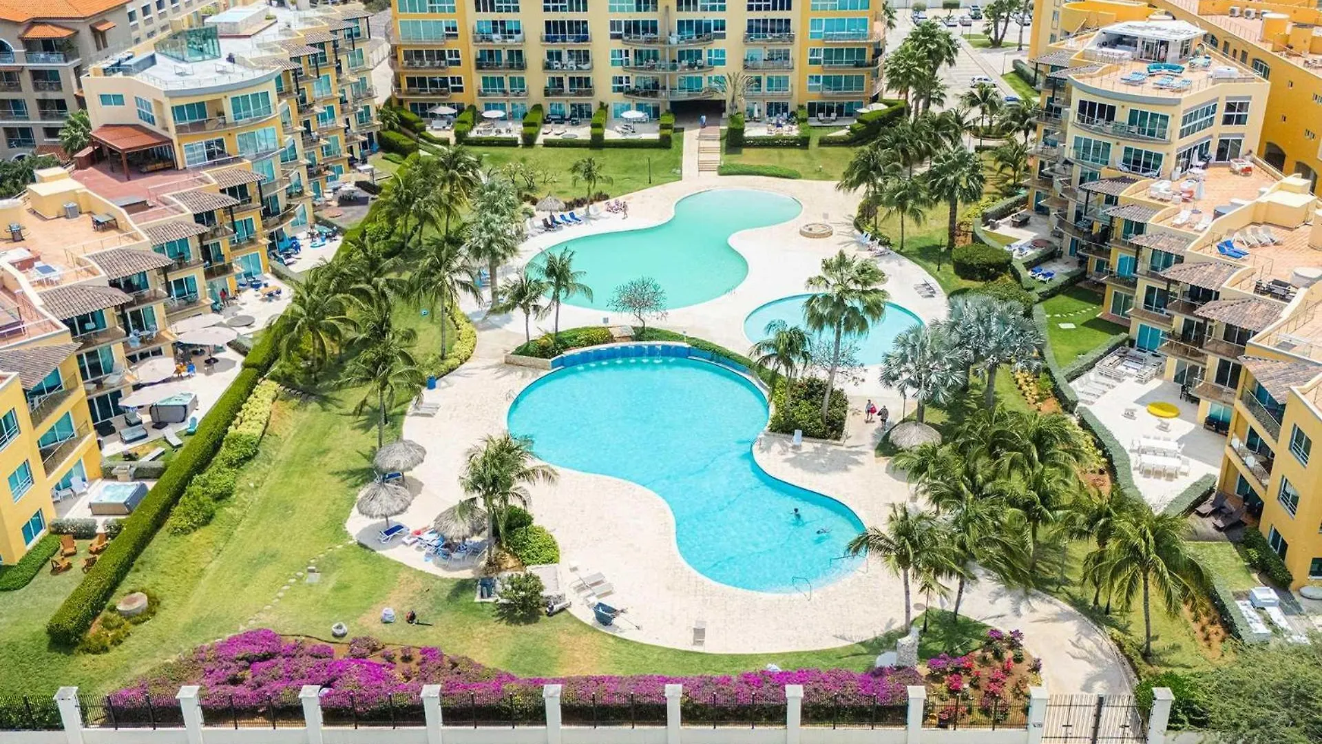 別荘 Beachfront - Ultimate Penthouse 3+Br Condo - Bg531 パームビーチ アルバ
